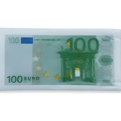 Pappersnäsdukar - Sedlar 100 euro - 10 enheter - Dimensioner 105 x 54 mm