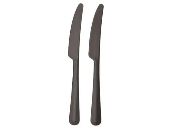 Papstar 96527, Svart, Polypropylen, 200 styck, 197 mm