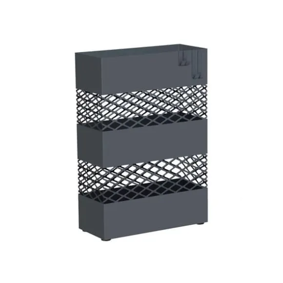 Paraplyställ, 28x12x41 cm, Antracit