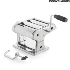 Pastamaskin - InnovaGoods - FRASHTA - Manuell - 3 skärvalsar - Justerbar tjocklek