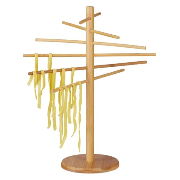 Pastaställ, Bambu, 41x34x34 cm, Natur