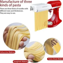 Pasta-tillbehör - GENERIC - COFUN 3 i 1 - Aluminium - Lätt att rengöra - Anpassningsbar