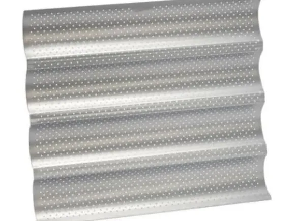 Patisse baguetteform 38 x 33 cm silver stål