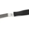 Patisse böjd glaseringskniv 11 cm rostfritt stål silver-svart