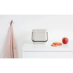 PATTUMIERA SORT & GO 3L LJUSET GRÅ BRABANTIA