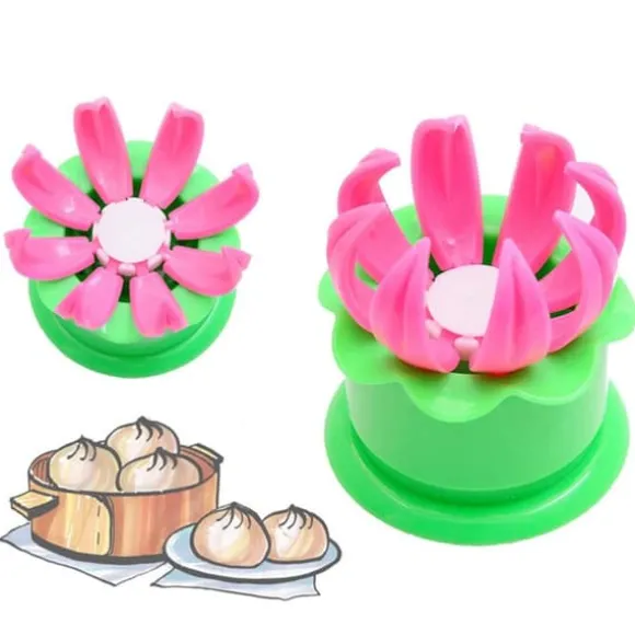 2PCS Manuell Dumpling Form Ångad Fylld Bullform DIY Bakverk Pajform för Kök Matlagningsverktyg