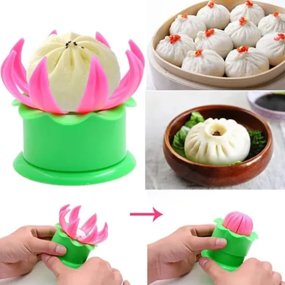 2PCS Manuell Dumpling Form Ångad Fylld Bullform DIY Bakverk Pajform för Kök Matlagningsverktyg
