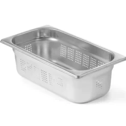 Perforerad GN-behållare, rostfritt stål GN1/3 325x176mm, höjd 100mm - Hendi 802526
