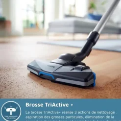 PHILIPS FC9729/09 Dammsugare PowerPro Expert påslös släde - 900W - TriActive Borste - Allergifilter