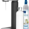 PHILIPS GoZero ADD4902BK/10 Kolsyrare Svart och Silver