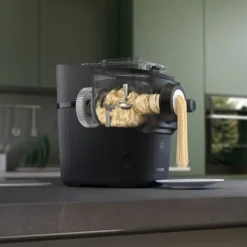 Philips Pastamaker 7000-seriens pastamaskin, formar för spagetti, lasagne och andra, 200 W, svart (HR2665/96)