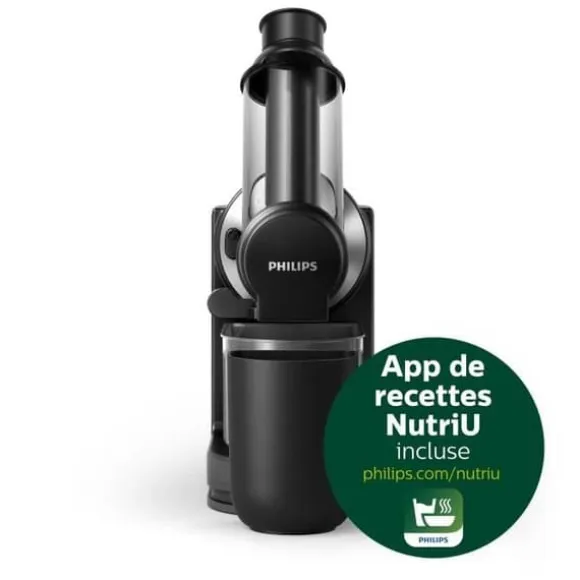 Philips Viva HR1889/70 Juicecentrifug - XL Chimney - Snabb rengöring - 1L kanna - Svart