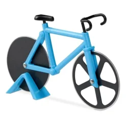 Pizzaskärare, cykelformad, 11.5x18x3 cm