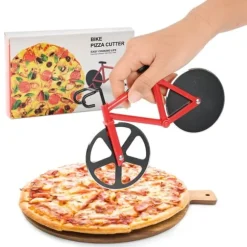 Pizzaskärare / Pizza Slicer Cykel - Blå