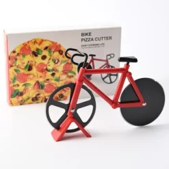 Pizzaskärare / Pizza Slicer Cykel - Vit