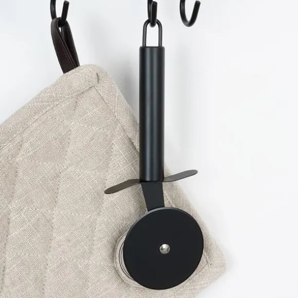 Pizzaskärare Stål Rund Roterande Knurl Slicer
