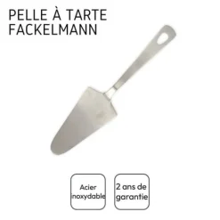 Pizzaspade i rostfritt stål 25 cm Fackelmann