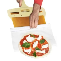 Pizzaspade med non-stick pizzaöverföring 60x36cm