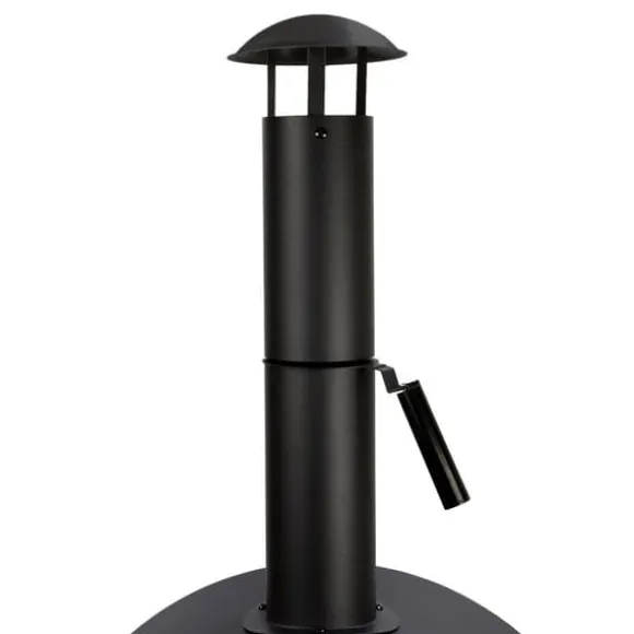 Pizzaugn med Regnskydd och 30 cm Pizzaspade Utomhusugn Stenugnsbakning Pizzasten Pizzaskärare Grillning Pizza 2 Hjul och Handtag Portabel Utomhusbruk | CDON