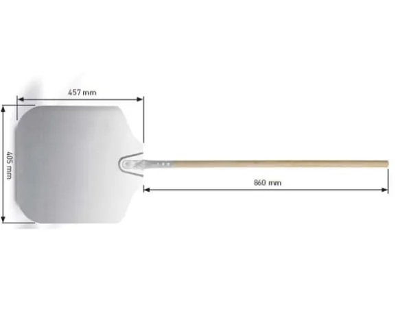 Pizzaugnsskyffel 1320 mm - Hendi 617861