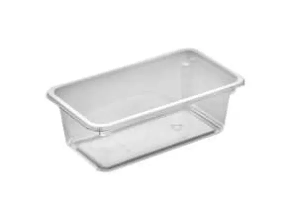 Plastbakke Kageboks K2182-1E 1-rum 710 ml 180x100x61 mm APET,608 stk/krt
