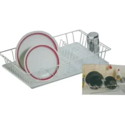 Plastbelagd tråddiskavlopp + Germatex bricka