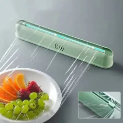 Plastfolie Aluminiumfolie Dispenser Skärare med Sugkoppar