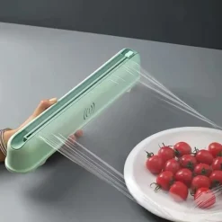 Plastfolie Aluminiumfolie Dispenser Skärare med Sugkoppar