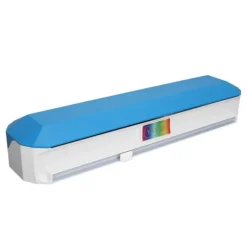 Plastfolie Dispenser med Skjutskärare Smidig Skärande Justerbar Återanvändbar Plastfolie Dispenser för Aluminiumfolie L 38x9.8cm