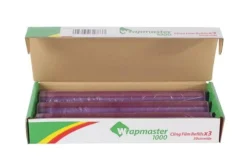 Plastfolie PVC Wrapmaster 1000 30cmx100m 3st