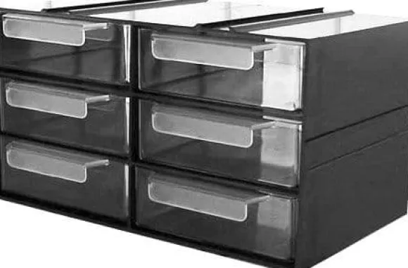 Plastikinė spintelė px 6 stalčiai 125 * 230 * 140 mm