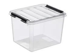Plastkasse SmartStore Classic 3 3l m/låg 21x17x15cm