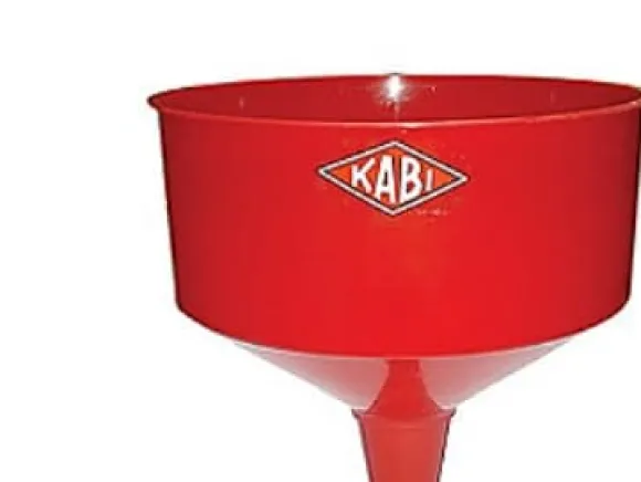 Plasttratt Ø220 mm - och 90 mm hög kant, w/si, Kabi KZ1315
