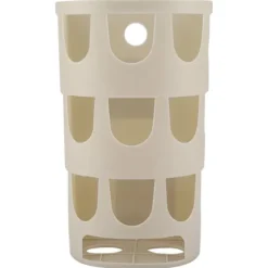 Plast Väggmonterad Soppåse Soppåsar Förvaringslåda Kök Sovrum Badrum (Khaki)