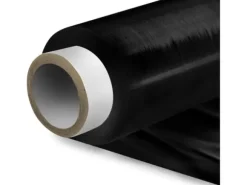 Platinet PLATINET STRETCH FOIL 23my/500mm BLACK 3KG (folie 2.5kg, hylsa 500gr)