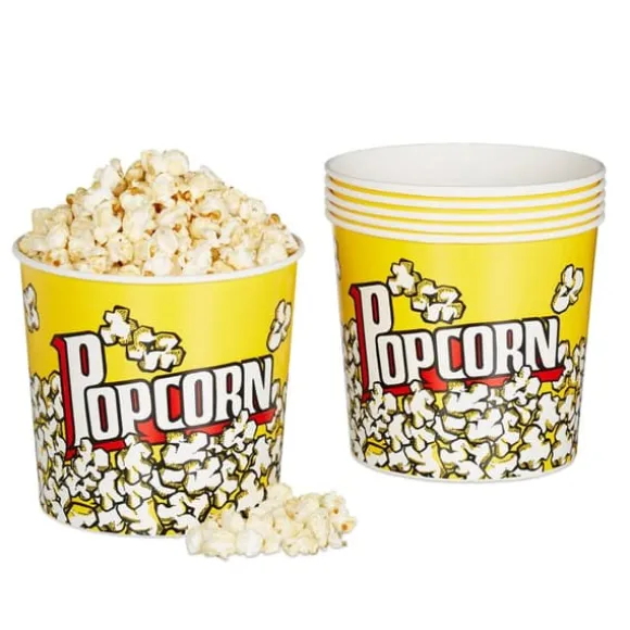 Popcornhink Set, 17,5x18 cm, Gul