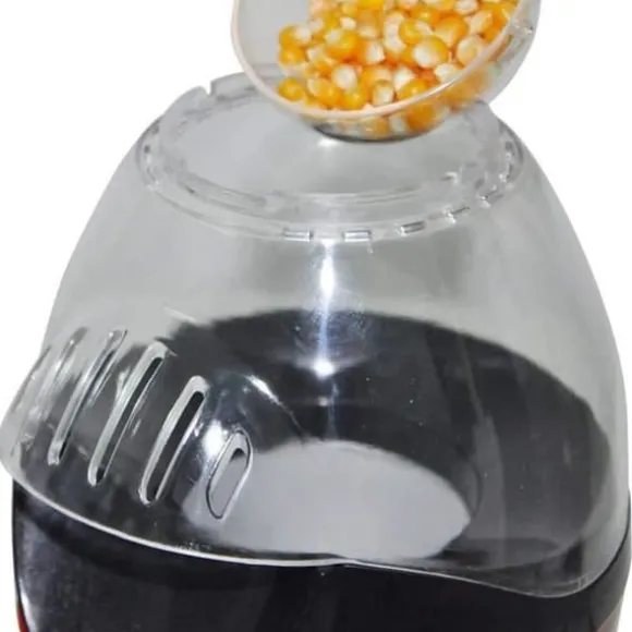 Popcornmaskin - A188 - Varmluft - Stor kaliber - Röd