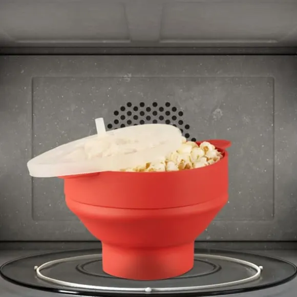 Popcornmaskin, Silikon, 14.5x25.5x25.5 cm