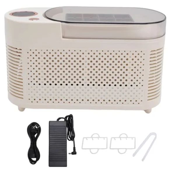 Portabel isbitsmaskin - Bordsmodell - 8 isbitar per omgång - 120 W - Kompakt design - Enkel att använda - EU-version - Svart