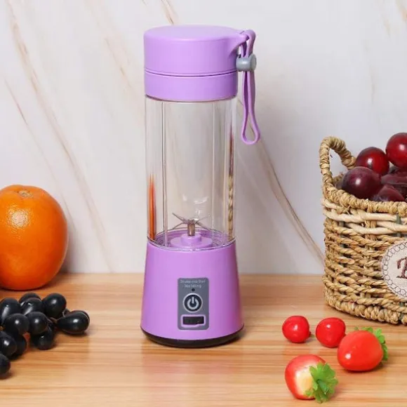 Portabel USB Juice Mixer (380ml) - Lila