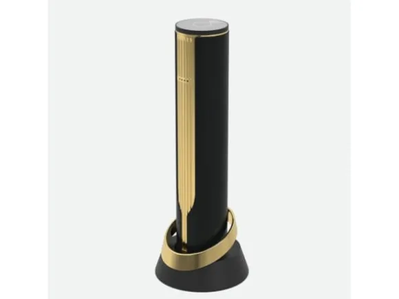 Prestigio PWO104GD, Elektrisk korkskruv, svart, guld, 228 mm, 350 g