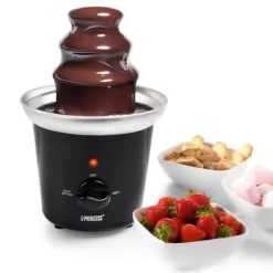 Princess Chokladfontän 292994 svart rostfri skål med snabb uppvärmning