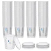 Professionella mätglas BenBow 100x 680ml med 12x lock