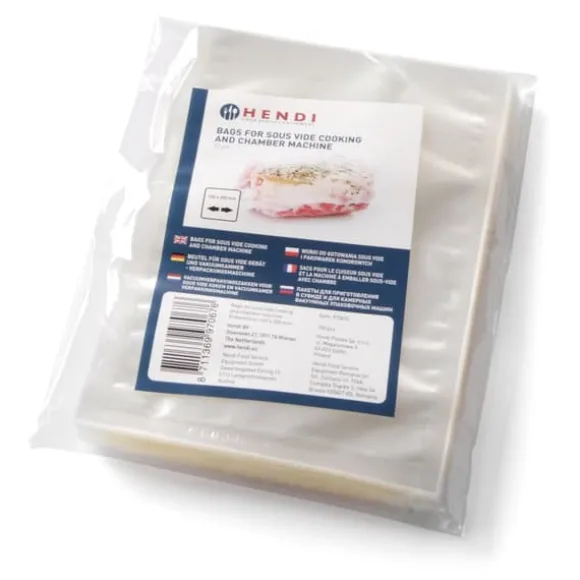 Påsar för Sous vide matlagnings- och kammarvakuumförpackningsmaskiner, 250x350mm, 100 st.
