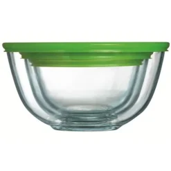 PYREX Beredningsskål + plastlock 14 cm transparent