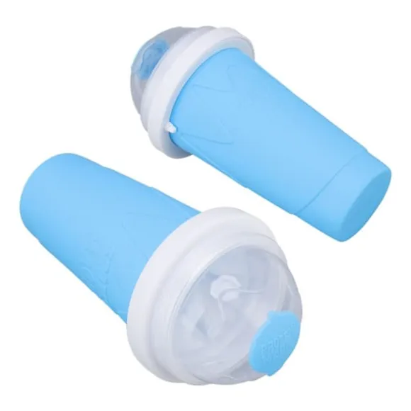 Quick Smoothies Cup Snabbfryst Smoothies Cup Hemlagad Milk Shake Glassmaskin för Family Blue