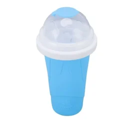 Quick Smoothies Cup Snabbfryst Smoothies Cup Hemlagad Milk Shake Glassmaskin för Family Blue