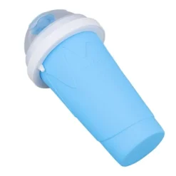 Quick Smoothies Cup Snabbfryst Smoothies Cup Hemlagad Milk Shake Glassmaskin för Family Blue