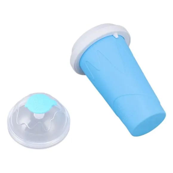 Quick Smoothies Cup Snabbfryst Smoothies Cup Hemlagad Milk Shake Glassmaskin för Family Blue