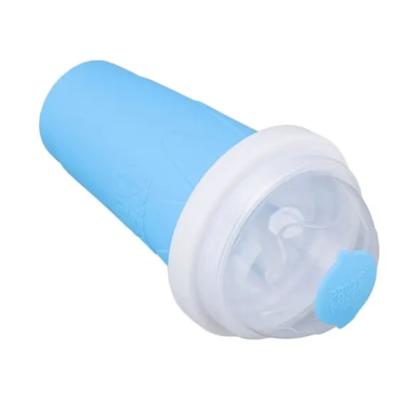 Quick Smoothies Cup Snabbfryst Smoothies Cup Hemlagad Milk Shake Glassmaskin för Family Blue